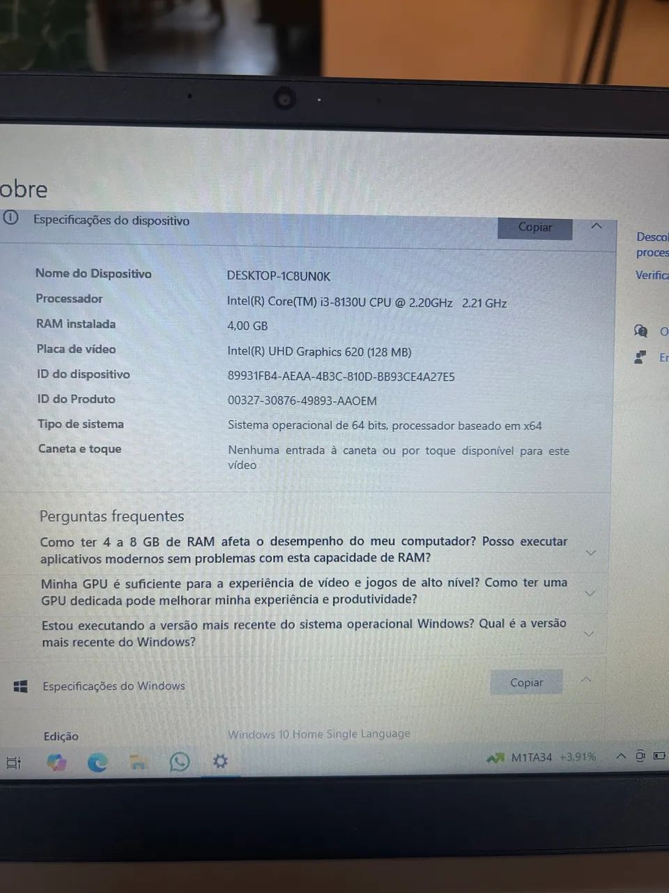 Notebook Lenovo  - Foto 3