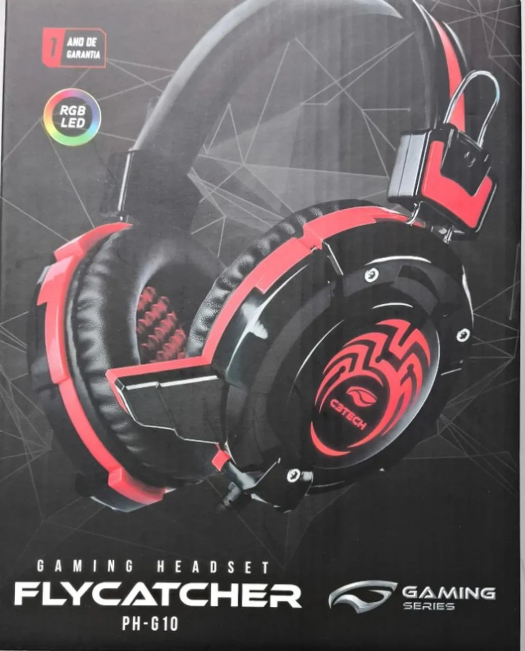 FONE COM MICROFONE GAME FLYCATCHER PH-G10BK - C3TECH