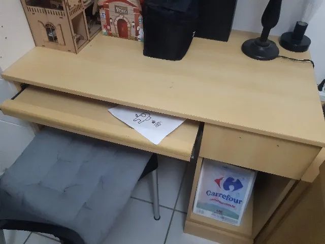 Triliche+escrivaninhas+cadeiras+colchões - Foto 5