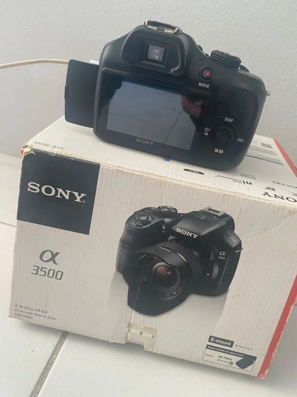 Câmera Sony Alpha A3500