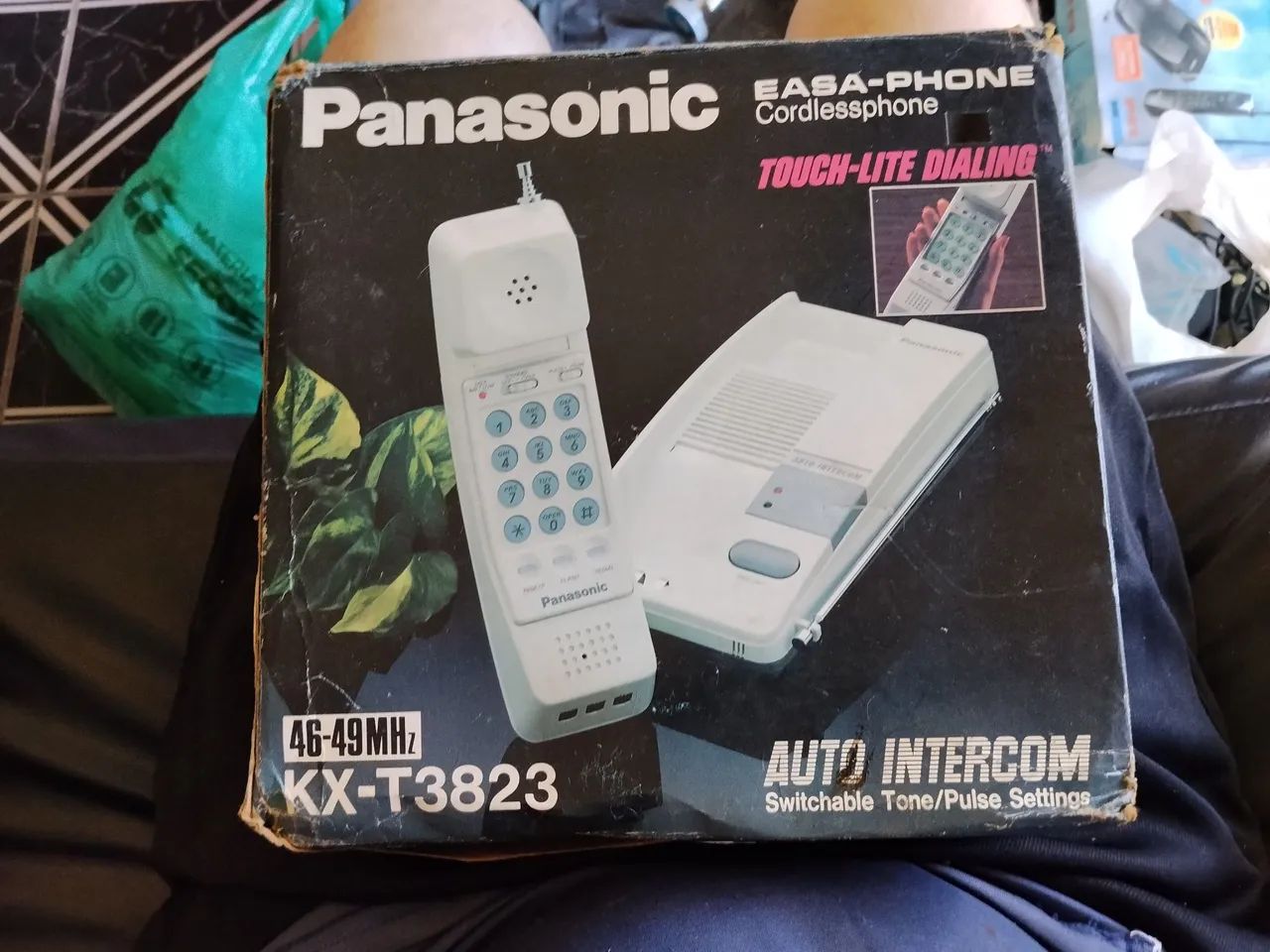 Telefone antigo Panasonic 