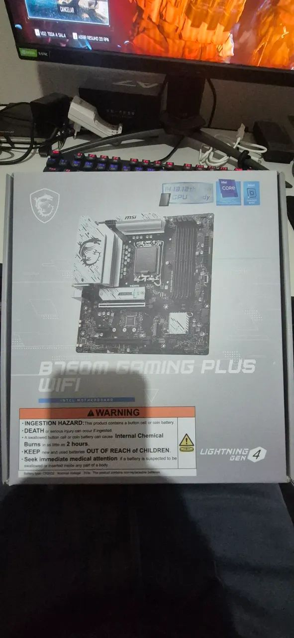 Placa mae b760m Gaming Plus Wi-Fi DDR5 