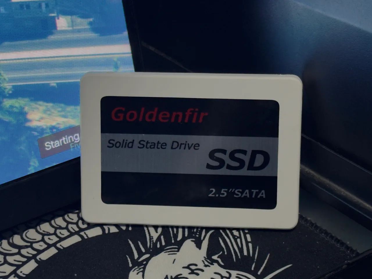 SSD Goldenfir 120GB Branco - Usado
