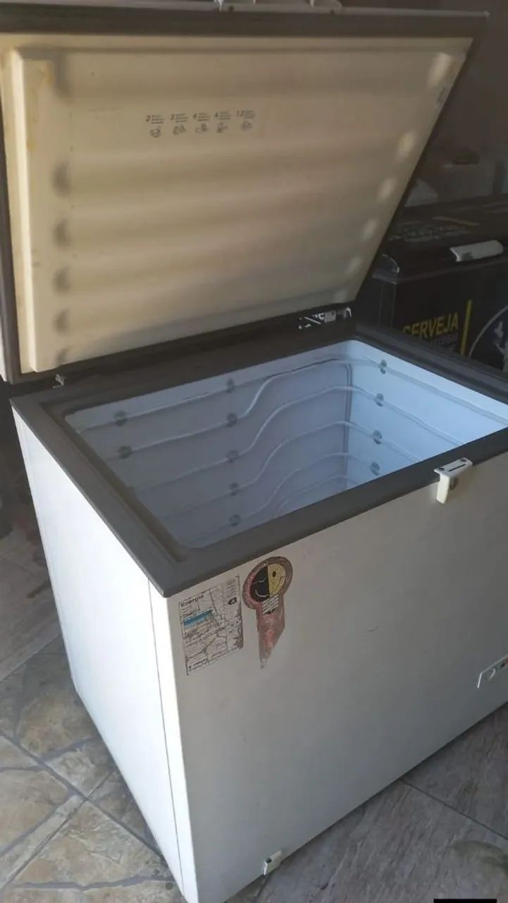 FREEZER HORIZONTAL CÔNSUL 110V 340L FUNCIONANDO PERFEITAMENTE 