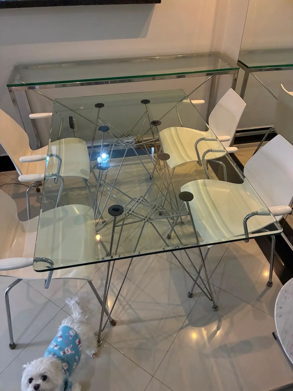 Mesa de vidro  - Foto 3