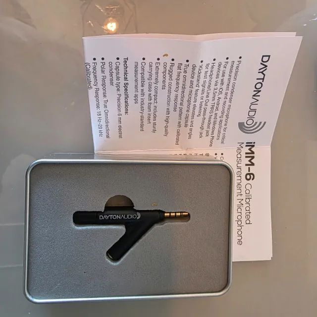 Microfone de Medição Dayton Audio iMM-6 - Foto 4