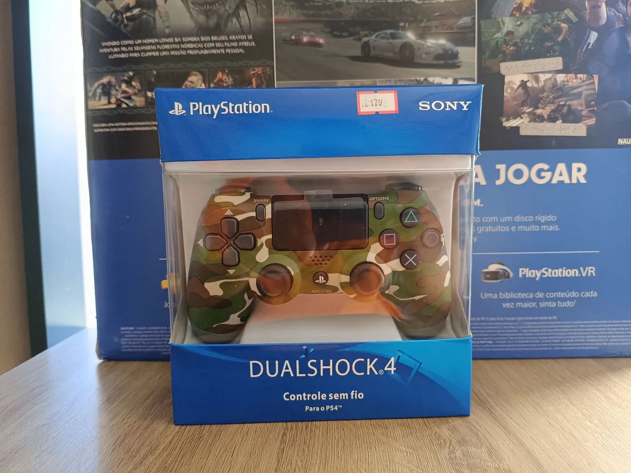 Controle ps4 compatível com Pc e tv smart 