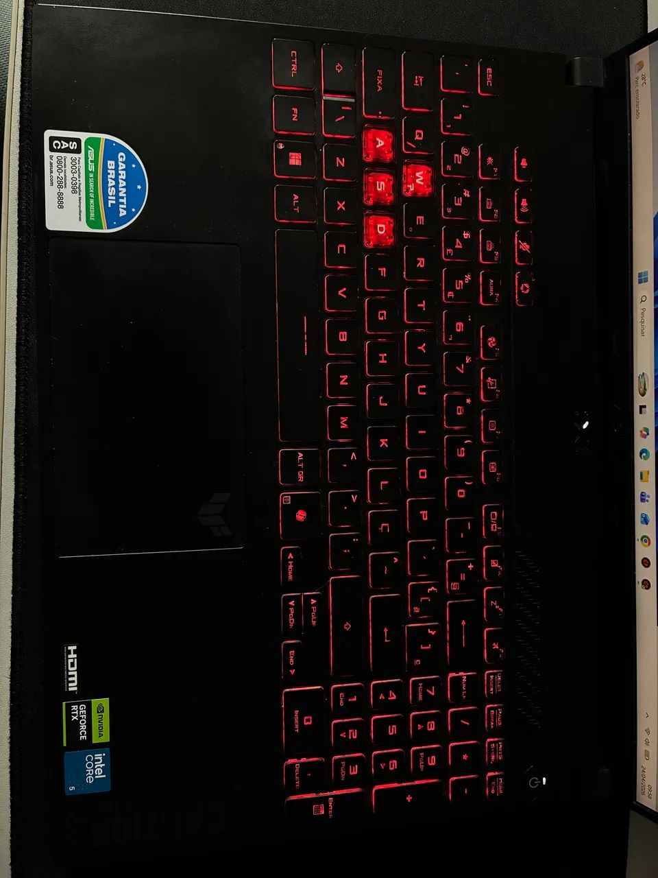 Notebook Asus TUF Gaming F16