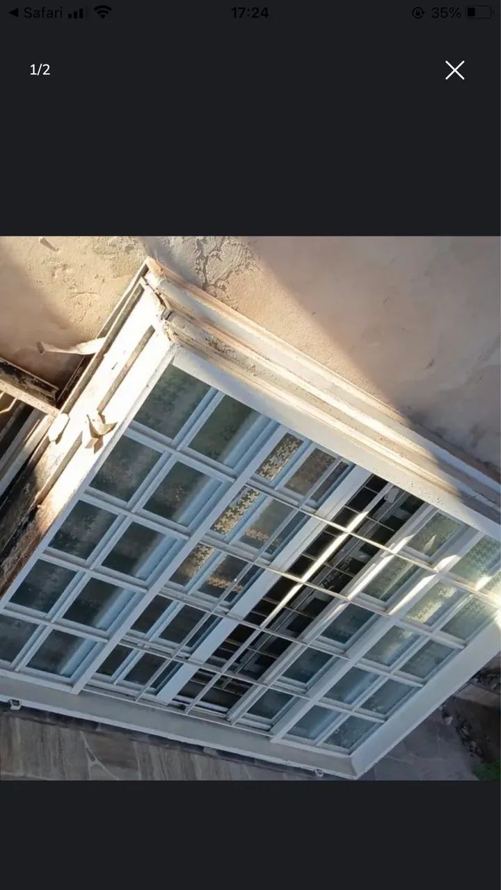 Vendo 2 janelas 1,50 x 1,00 ja com vidro 450,00