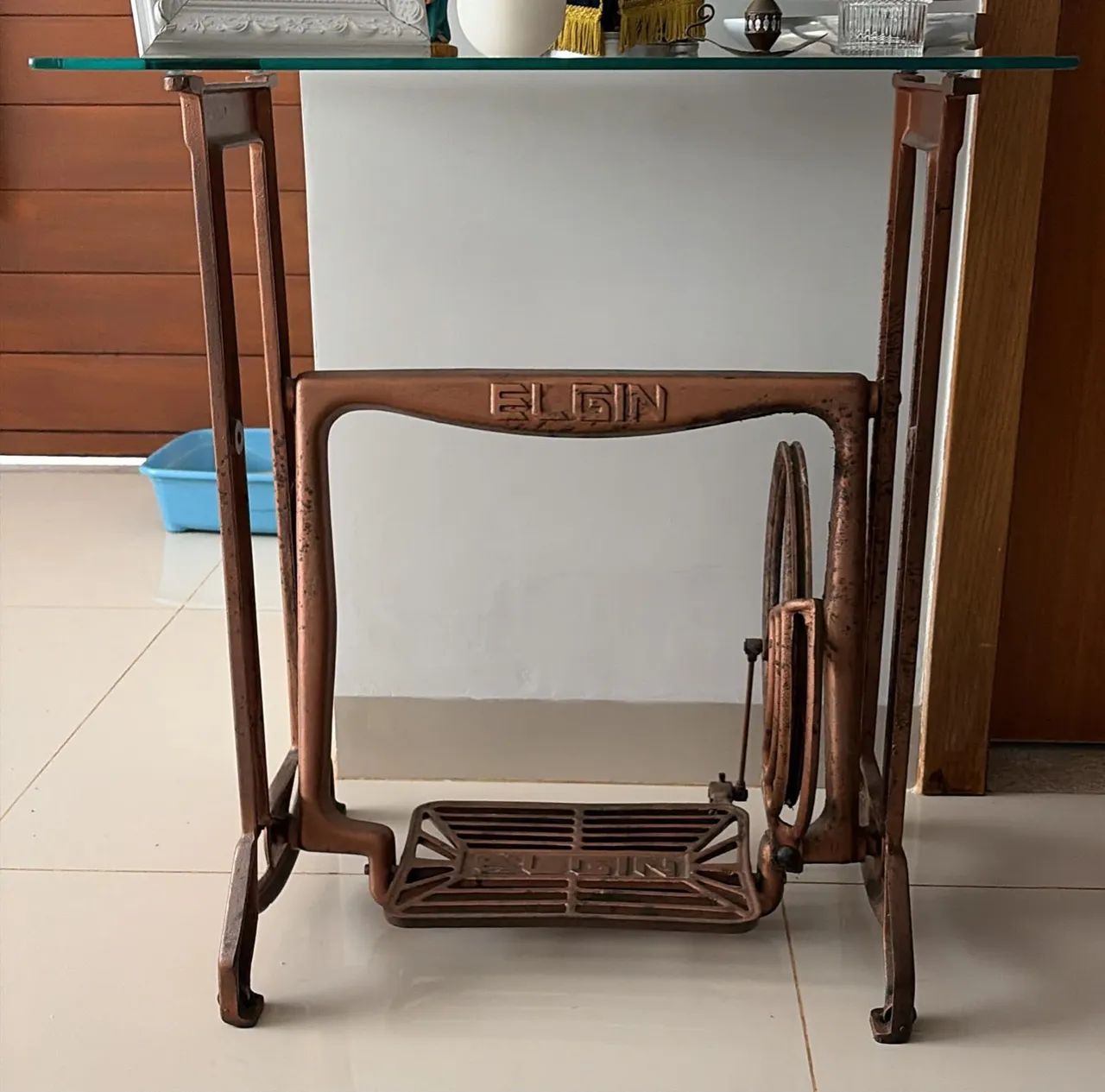 Mesa ferro máquina de costura 