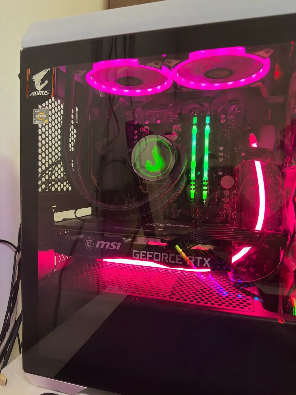 PC GAMER COM RTX SETUP COMPLETO SÓ JOGAR - Foto 3