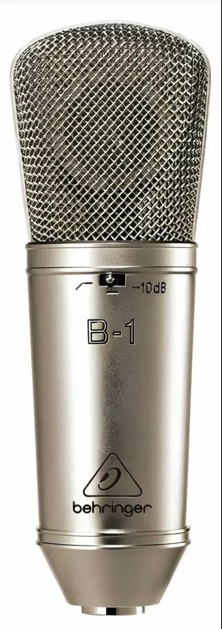 Microfone Behringer B1 Condensador Cor Prata (usado)