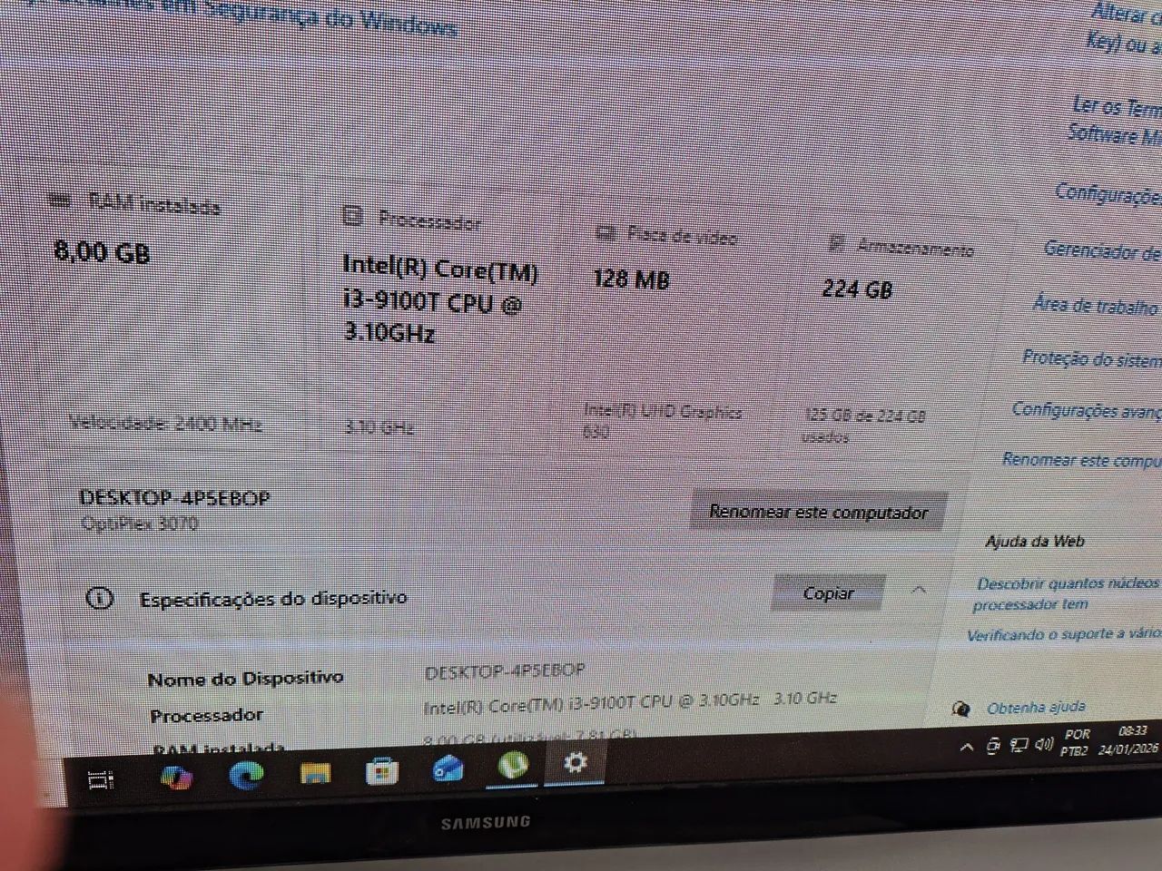 Mini PC Optiplex 3070 - Foto 2