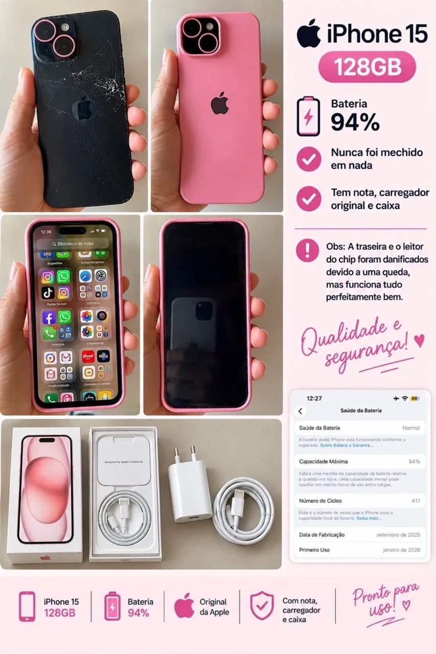 iPhone 15 128GB 