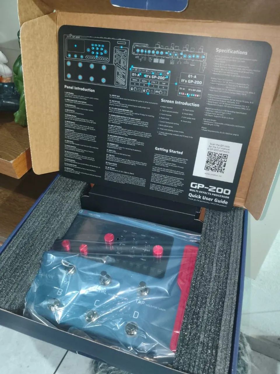 Valeton GP200X nova