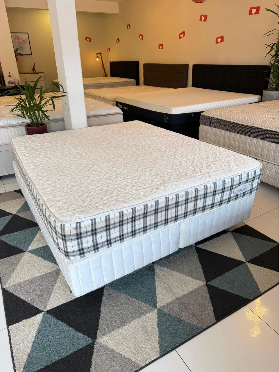 Cama box QUEEN SIZE MAXFLEX SEMINOVA TOP - ENTREGO  - Foto 3