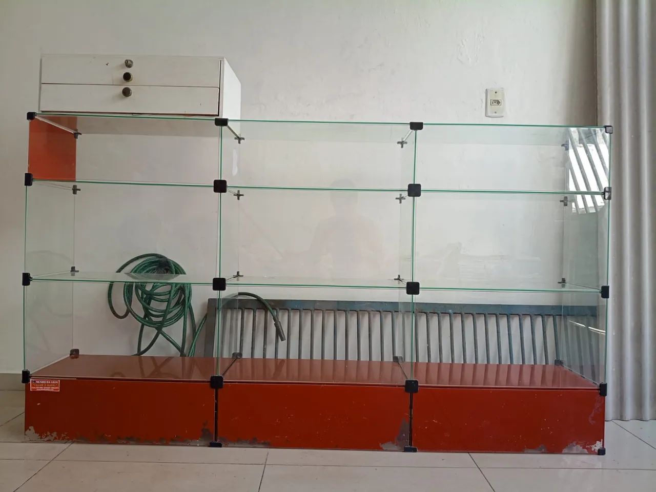 Estante de vidro para lojista 
