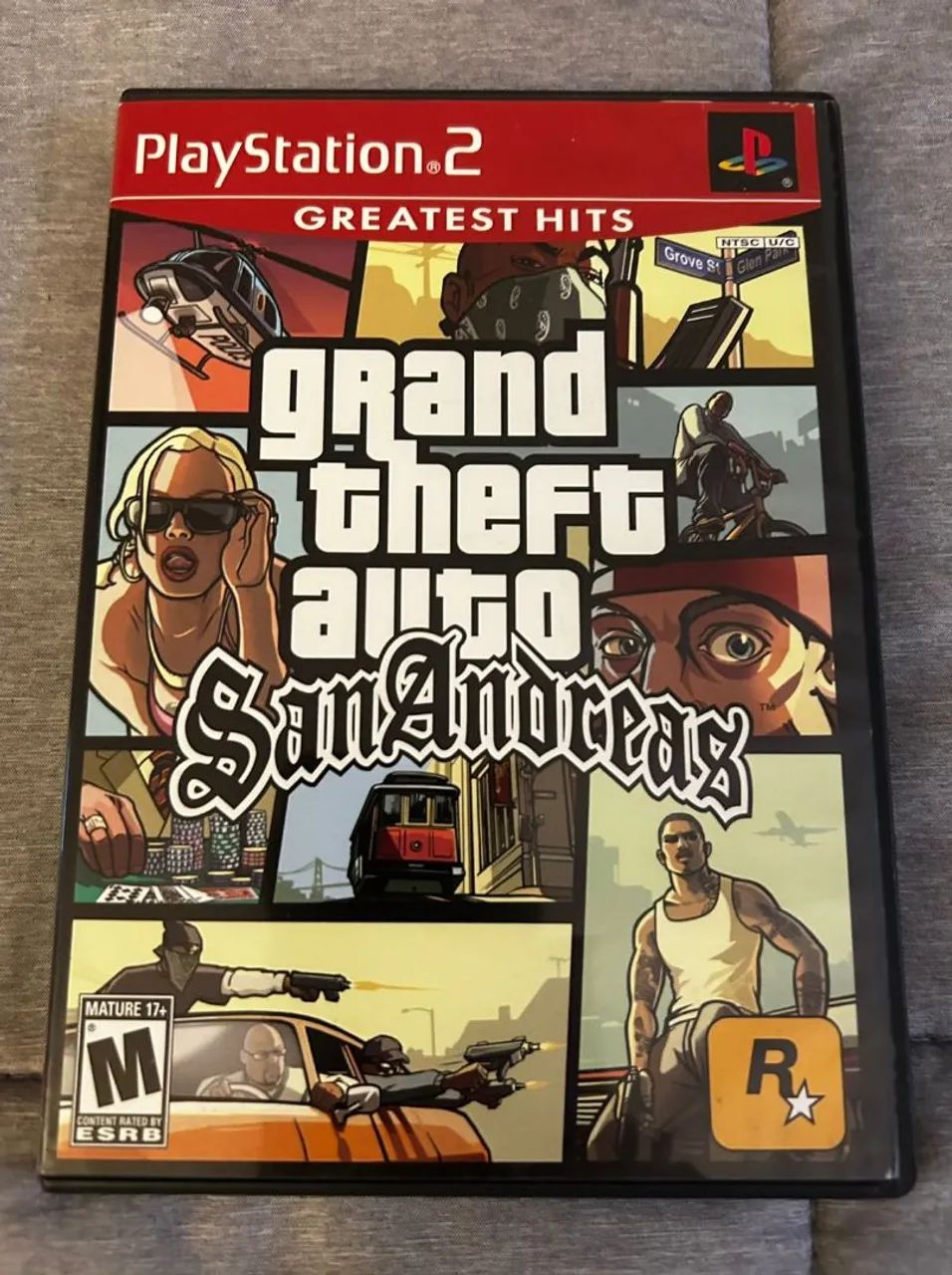 GTA: San Andreas c/ Mapa Original - PS2