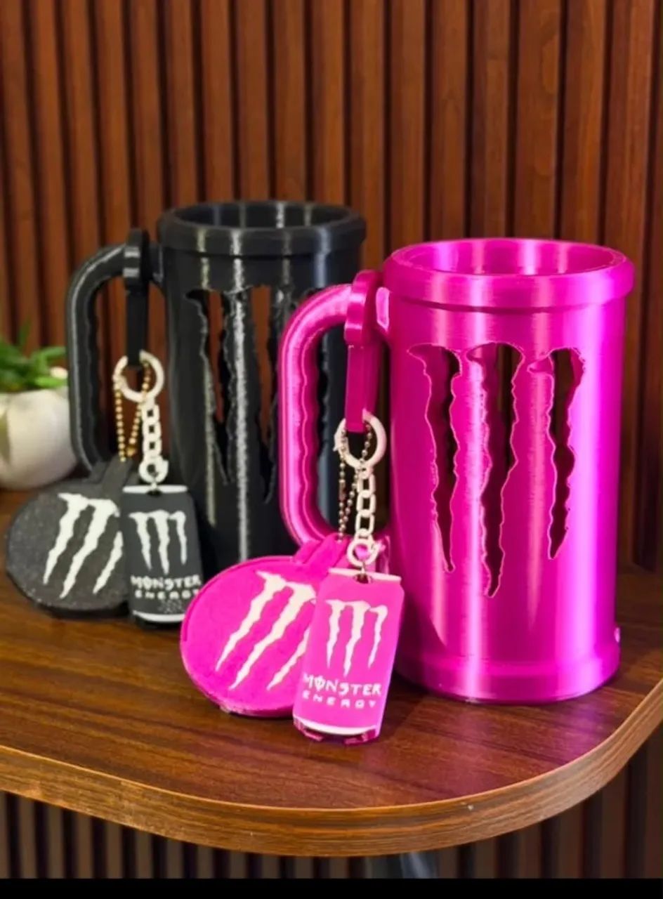 Porta latas  Monster
