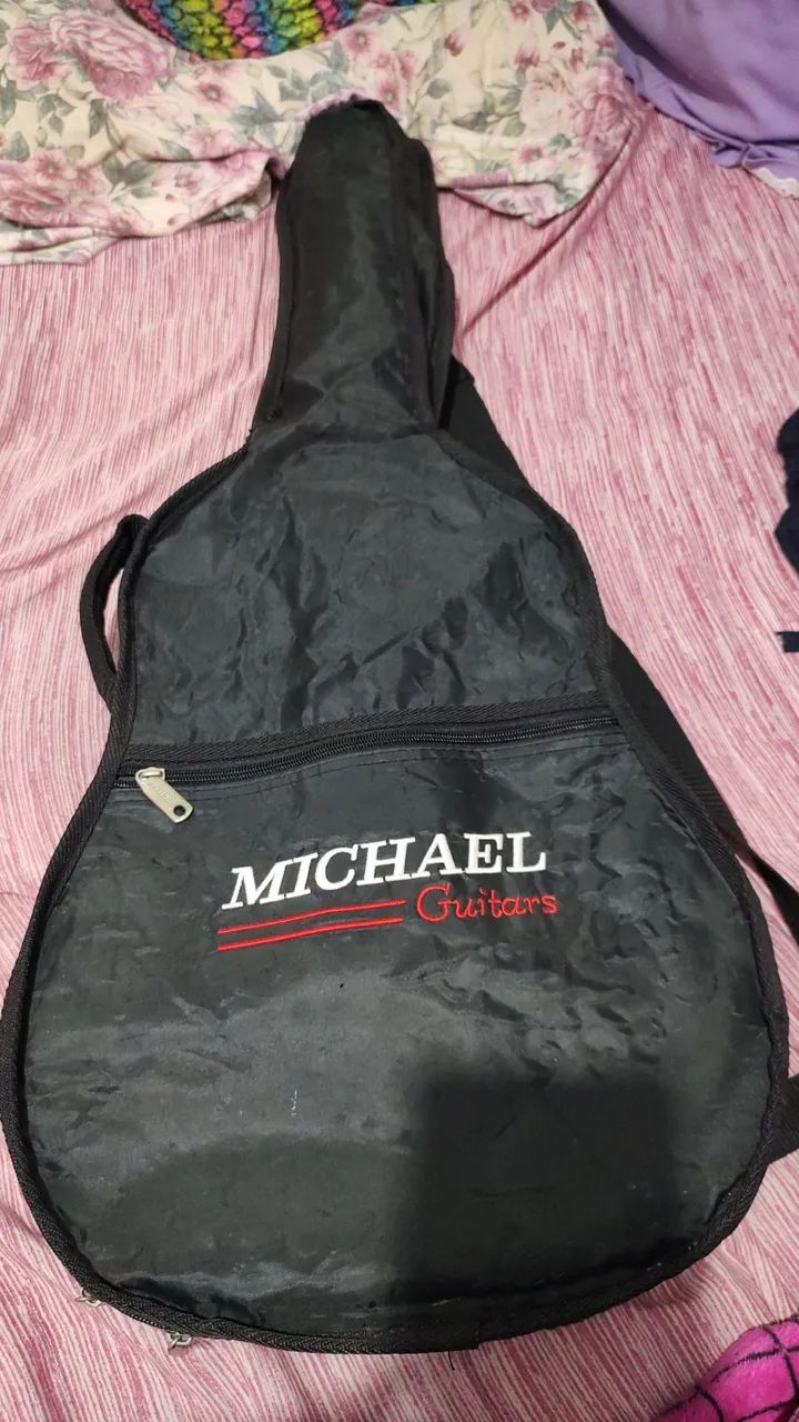 Violão Michael Preto+Capa Original  - Foto 2