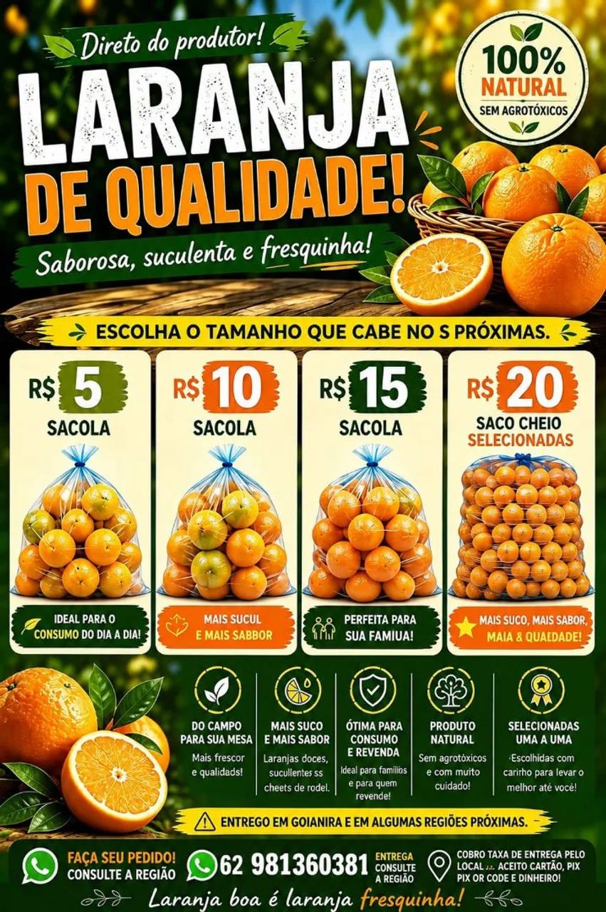Vendo laranja 