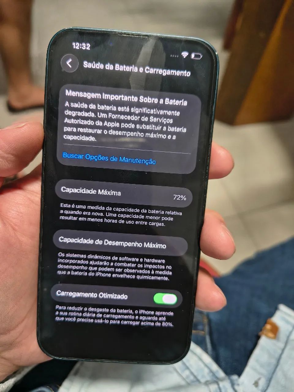 Iphone 13 128GB - Pequeno risco na ultrawide e bateria com 72% de saúde - Foto 4
