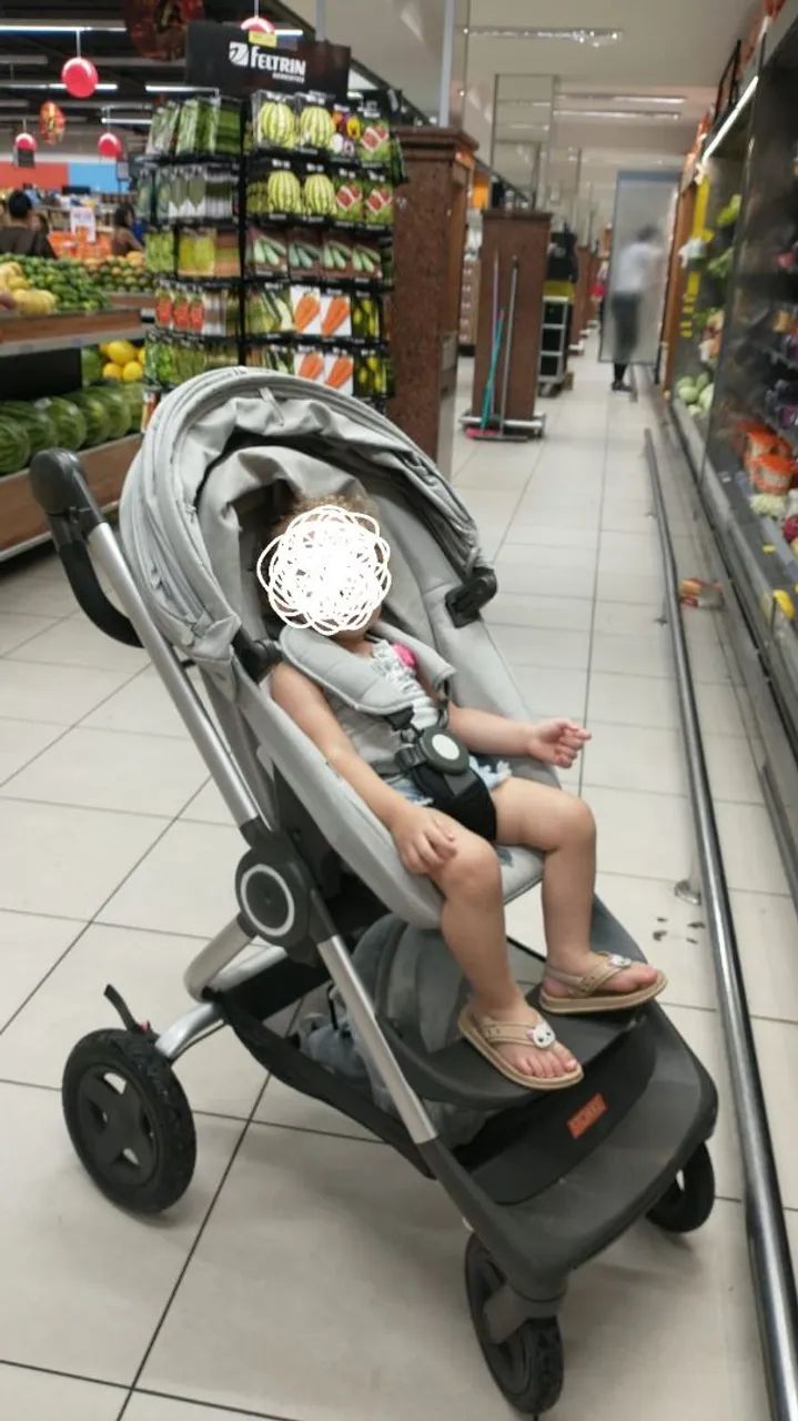 Carrinho de Bebê  - STOKKE - Cinza  - Foto 3