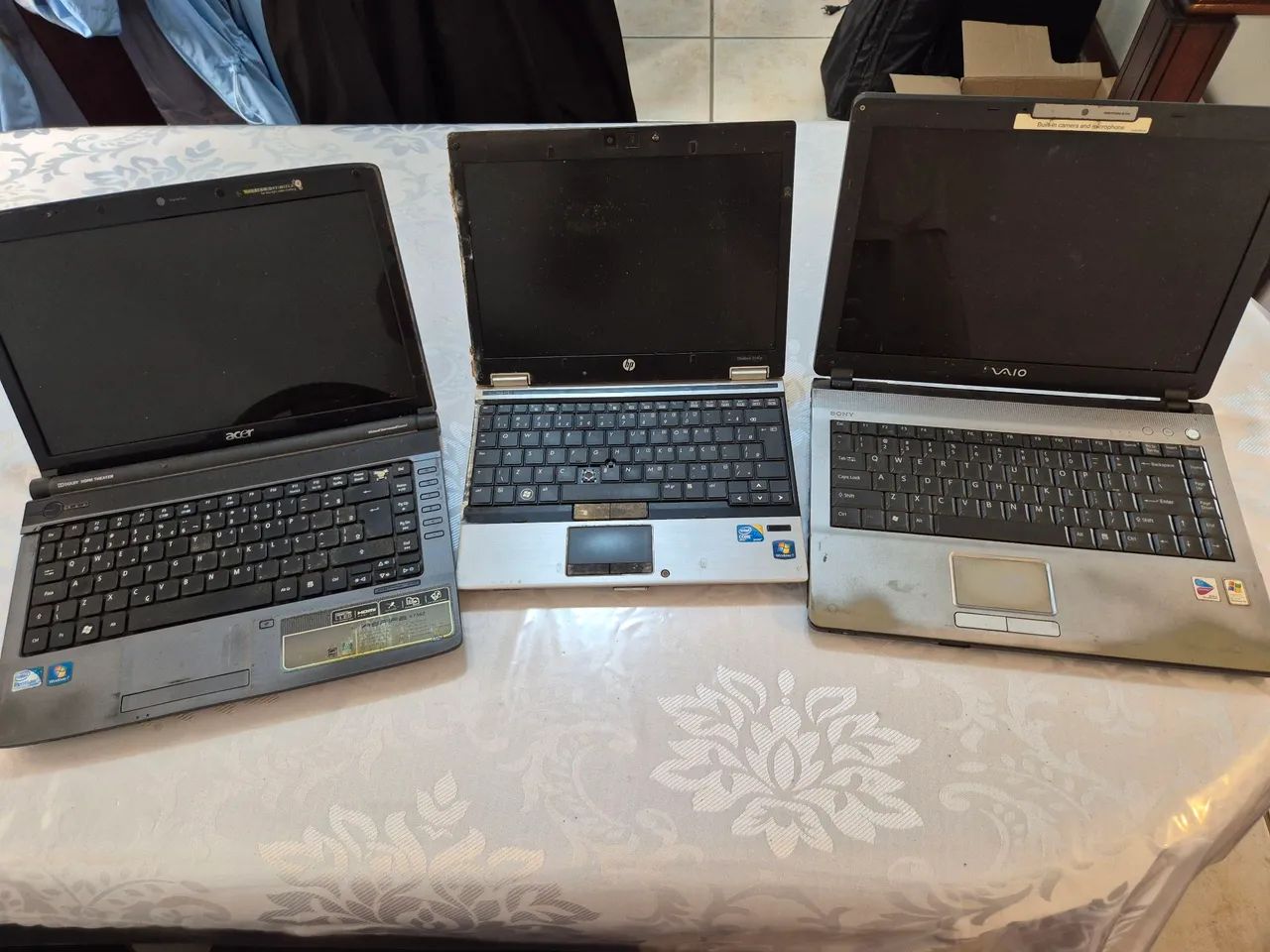 Lote 3 notebooks com defeito HP Acer Vaio - Foto 3