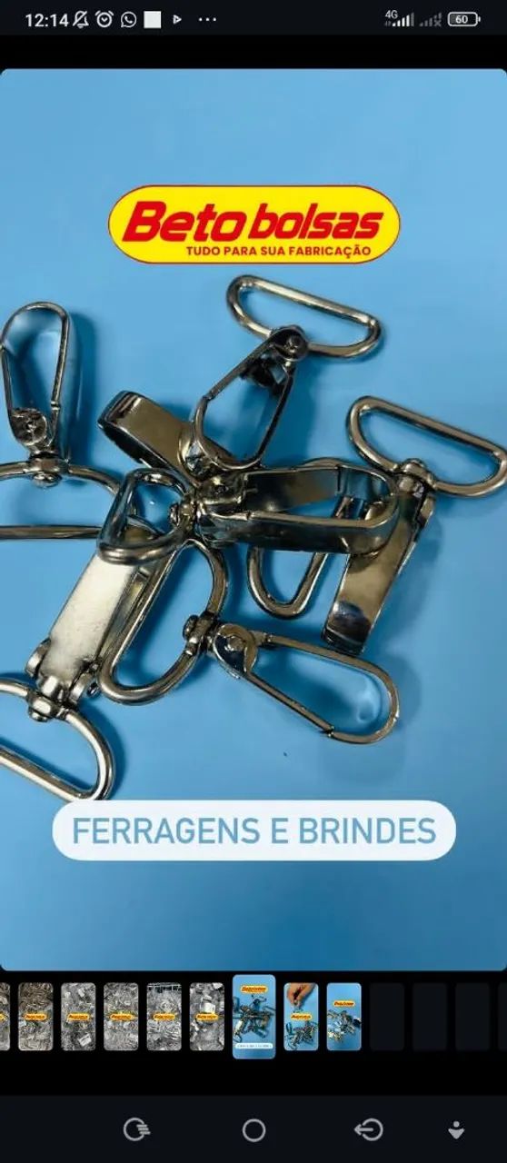 Lojas Beto bolsas. Vendedor Gabriel. - Foto 2