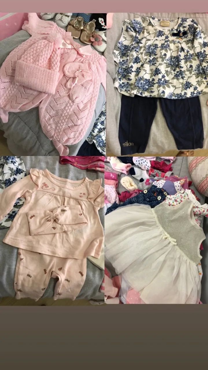 Lote bebê menina - Foto 3
