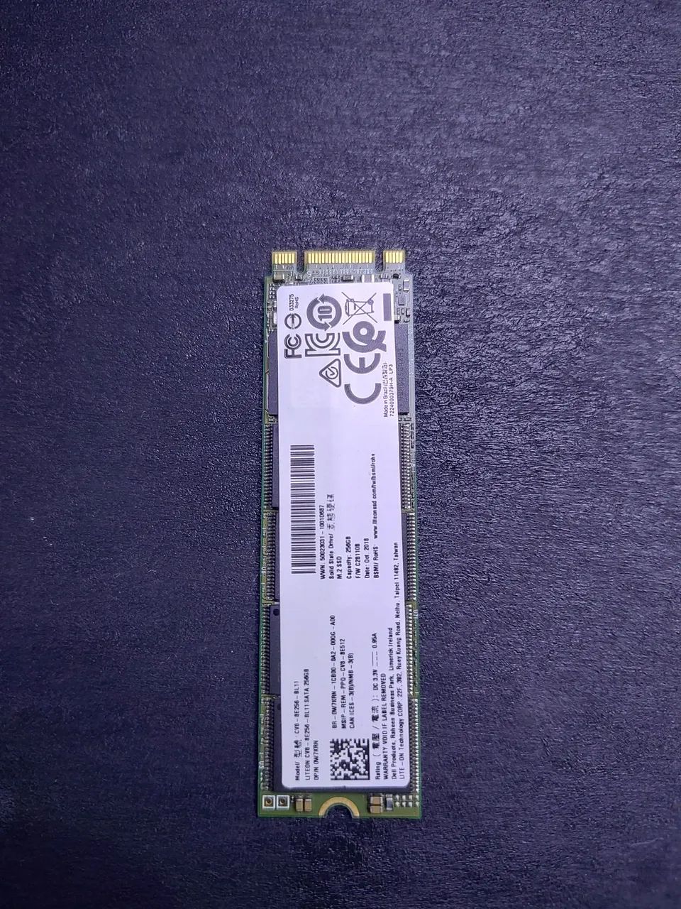 SSD 256GB M2 