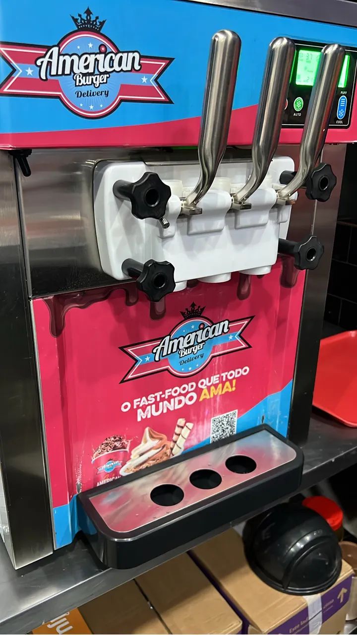 Máquina de Sorvete Soft Just Balcão 3.0 - LACRADA NA CAIXA (Nova) - Foto 3