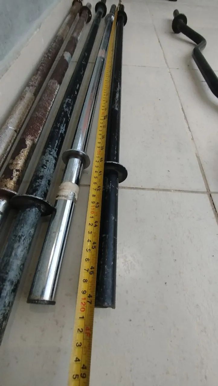 Barras musculação  - Foto 3