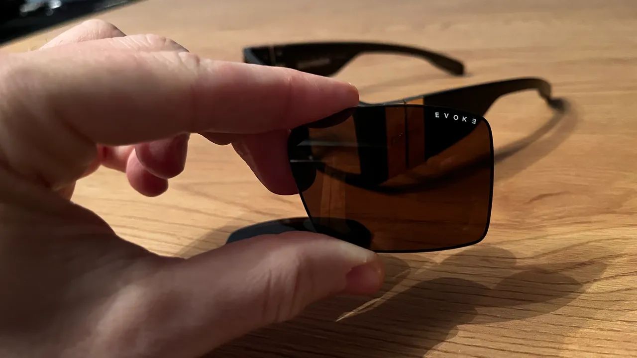 Evoke Bomber Lentes óculos sol novas 