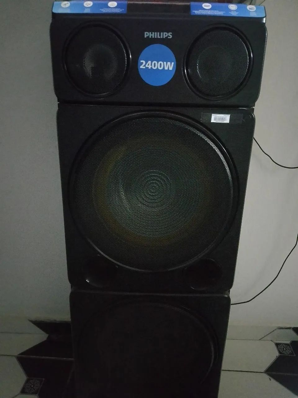 Caixa de som amplificada 