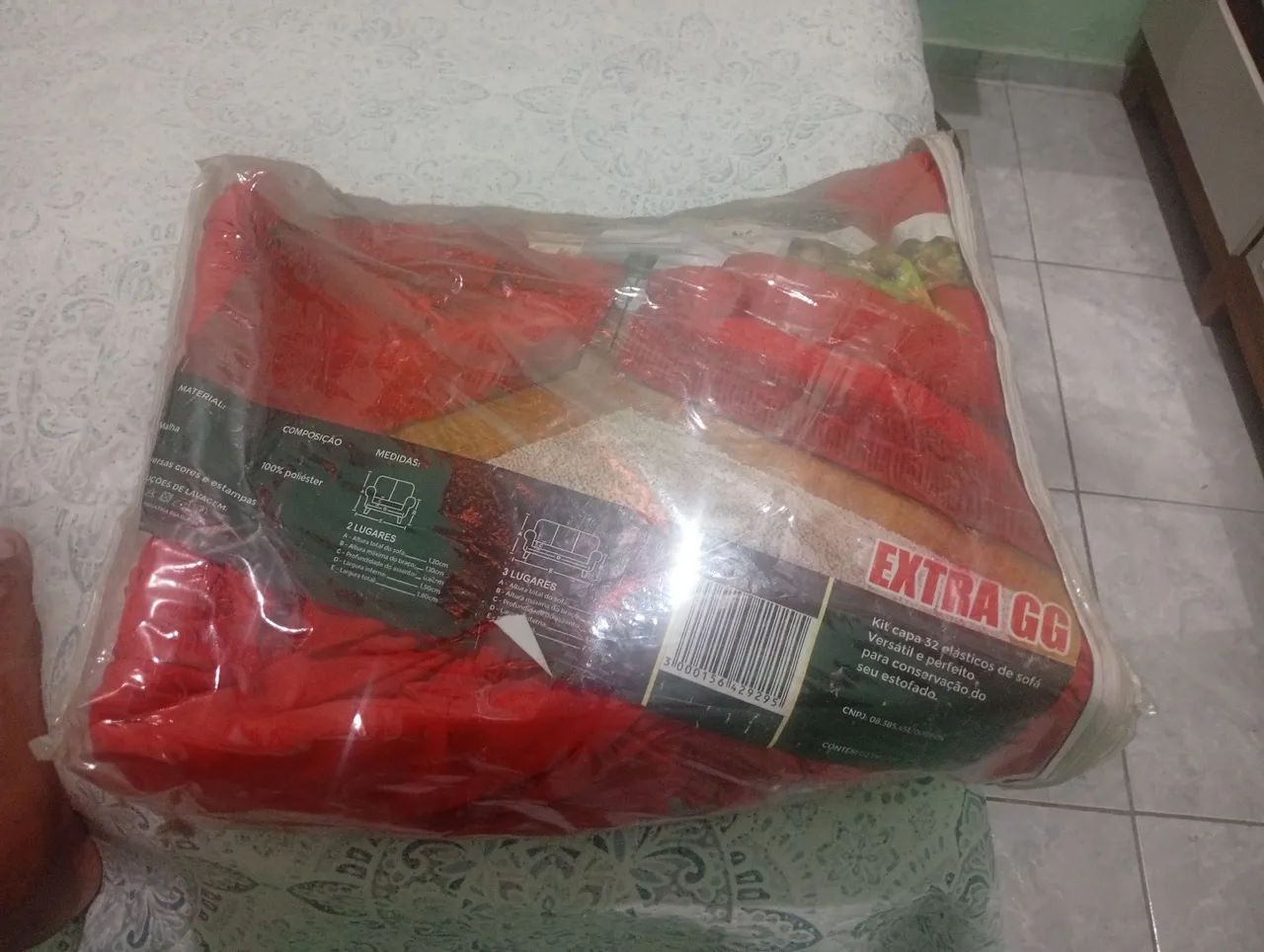 Kit capa 32 elástico de sofá perfeito para conservar o seu estofado