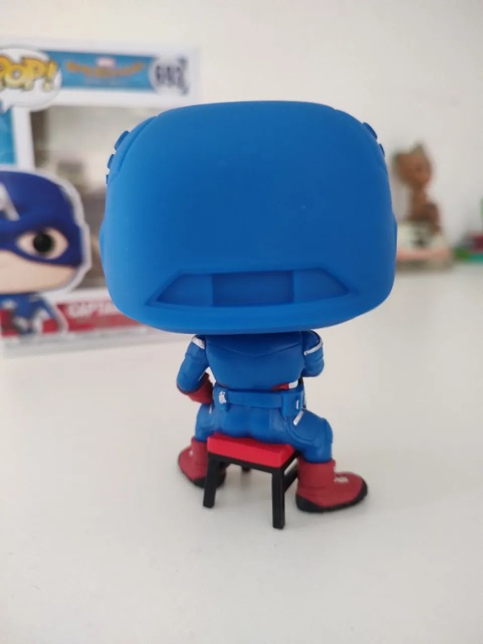 funko pop! marvel captain america 693 exclusivo - Foto 3