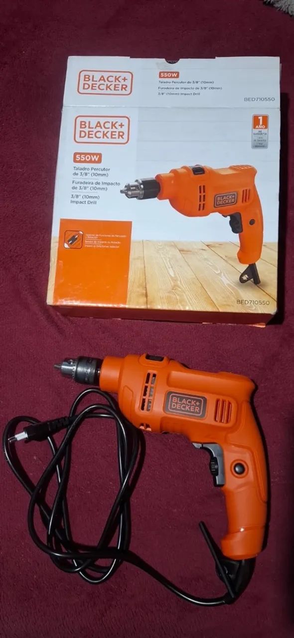 Furadeira blacker Decker 