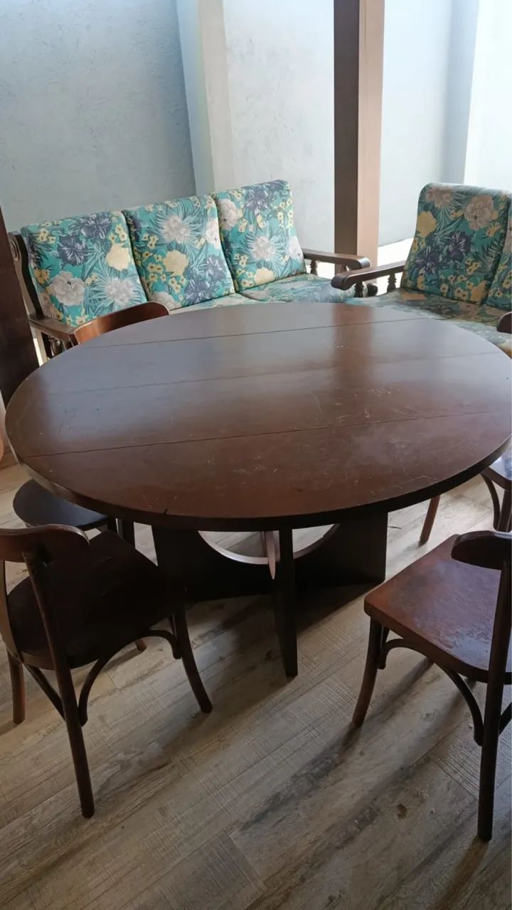 Mesa de redonda de 8 lugares 