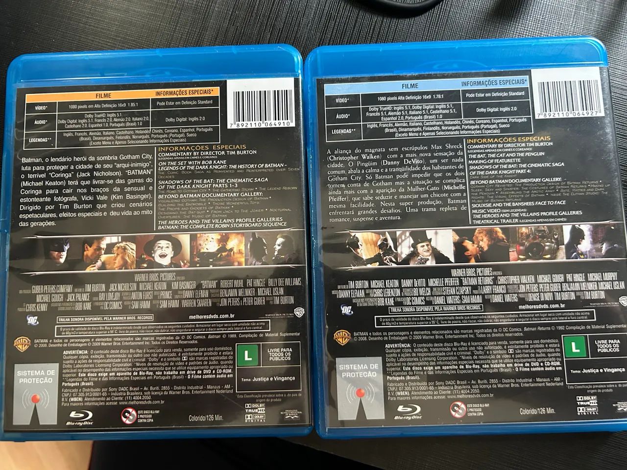 Batman e Batman o Retorno - Blu ray - Foto 2