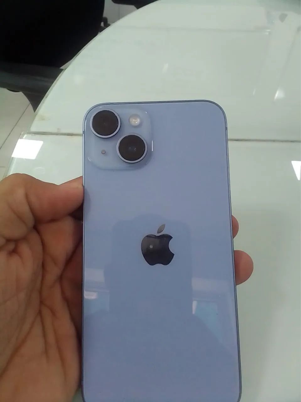 IPhone 14 128 novo  aceito celular como parte o valor  - Foto 3