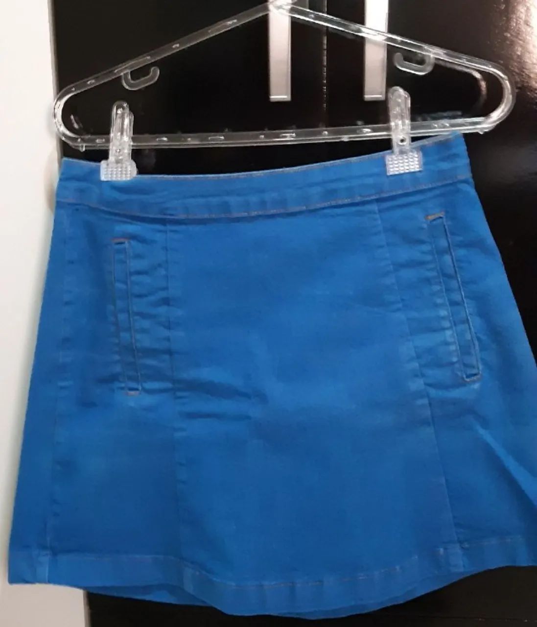 saia jeans com elastano Marisa tam. 38 - Foto 3