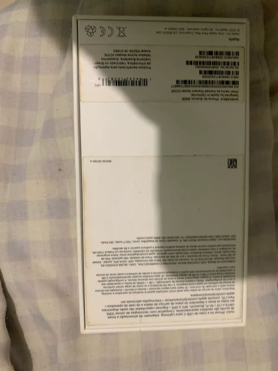 IPHONE XR 64GB CAIXA E NOTA FISCAL