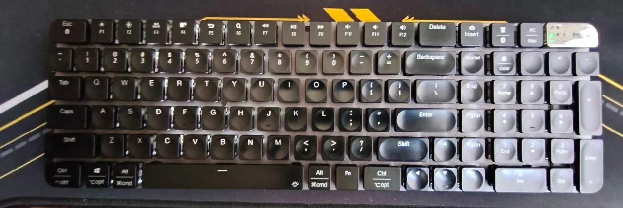 Teclado mecanico wireless/bluetooth/usb xiaomi MIIIW pro - Foto 3