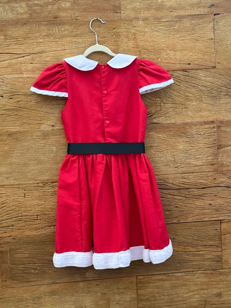vestido de natal infantil vermelho - Foto 4