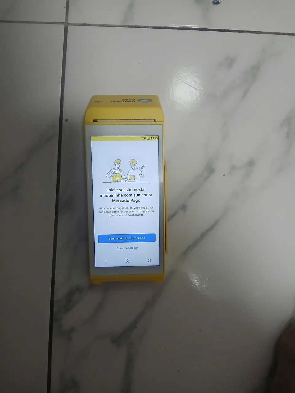 Maquinha mercado pago point smart 2