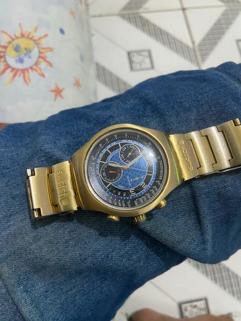 Swatch série ouro 