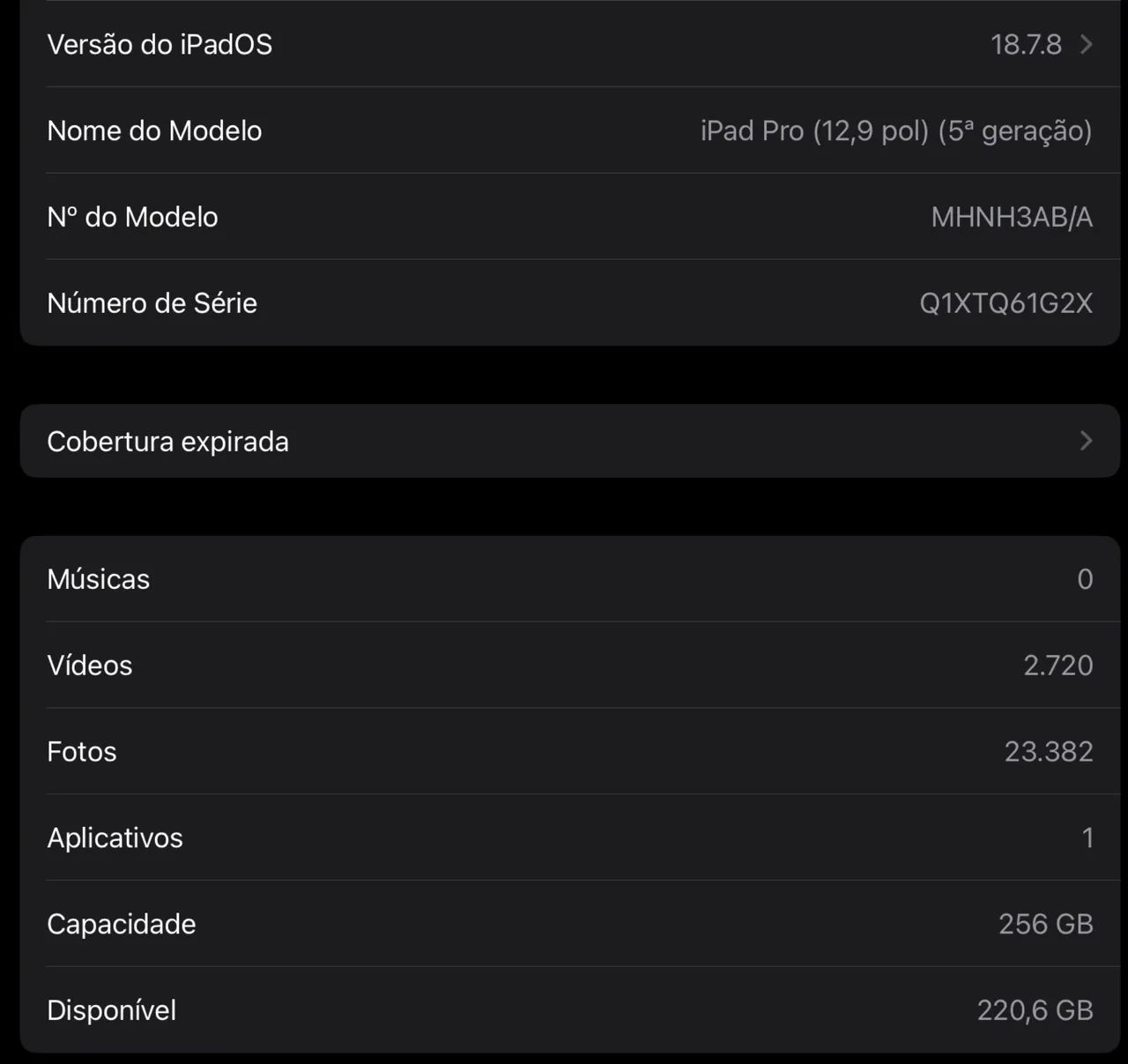 IPad Pro 12.9 5ª Geração 256 GB - Foto 3