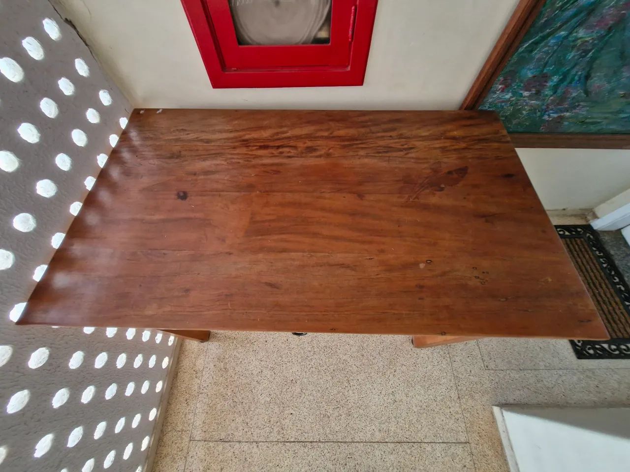 Mesa de jantar  de madeira maciça  - Foto 2