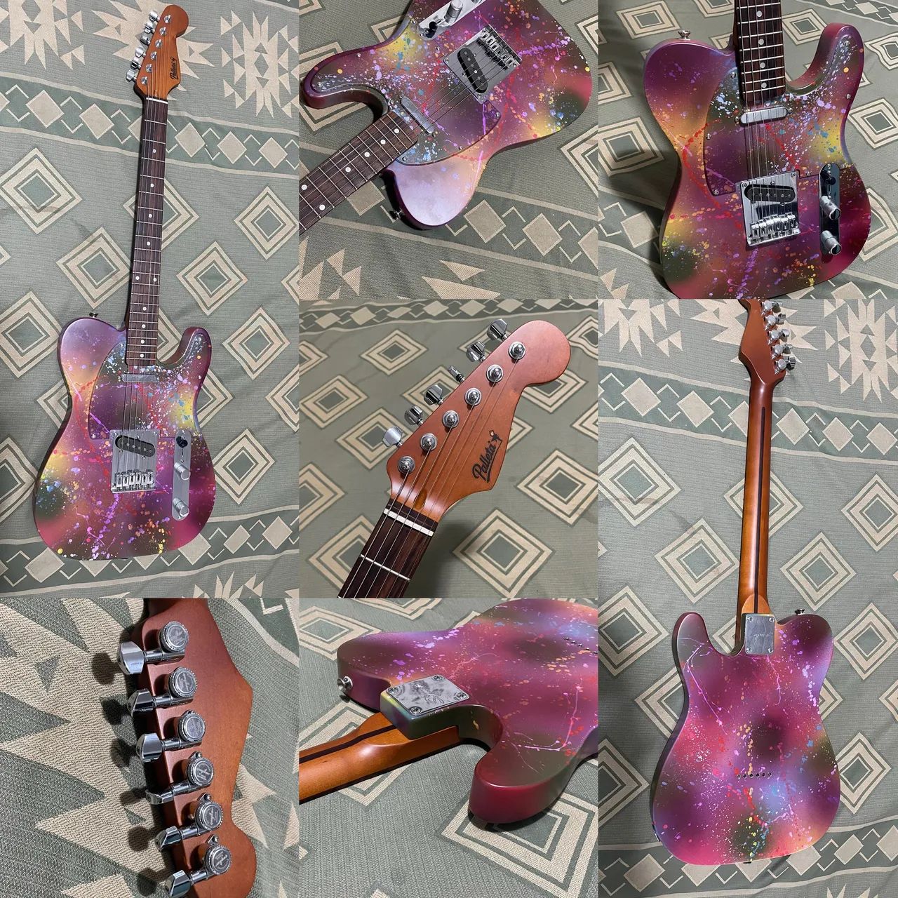 Vendo ou troco Telecaster Squier personalizada 